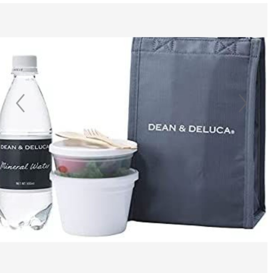 DEAN & DELUCA(ディーンアンドデルーカ)の正規品　ディーン＆デルーカ　DEAN & DELUCA　保冷バッグ　Ｓ　グレー インテリア/住まい/日用品のキッチン/食器(弁当用品)の商品写真