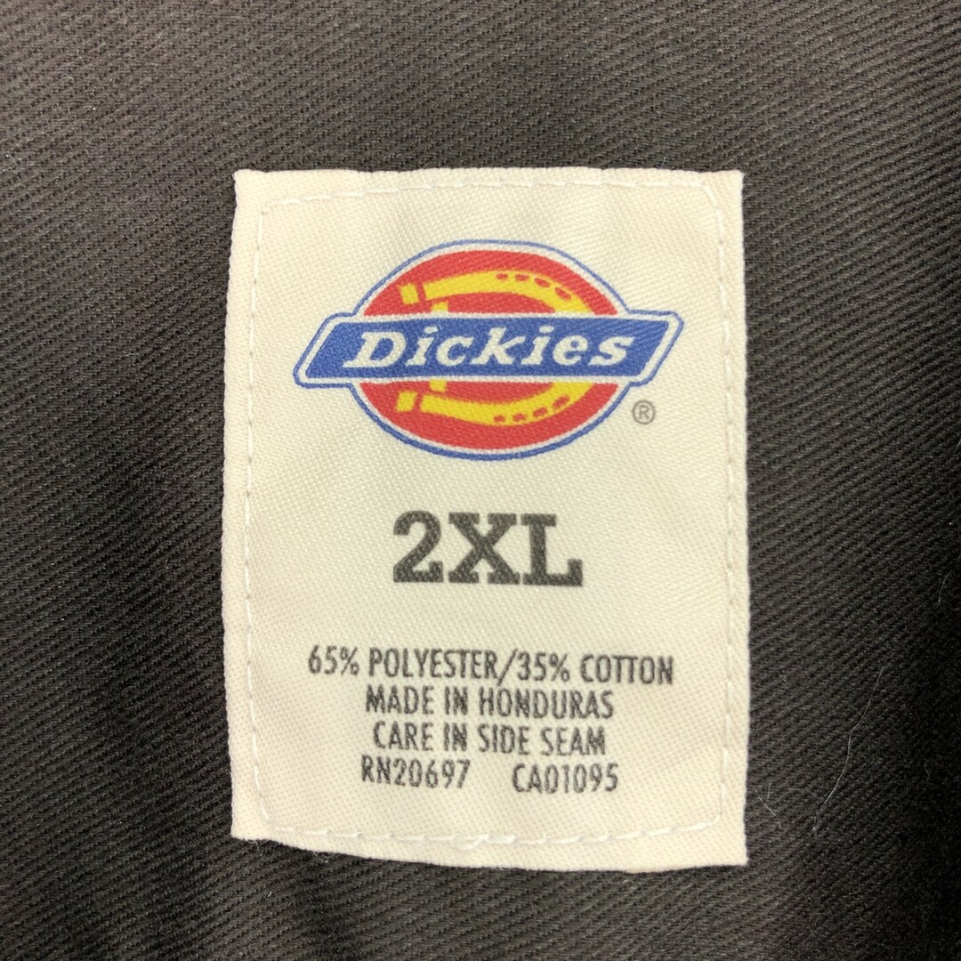 Dickies(ディッキーズ)の古着 ディッキーズ Dickies 長袖 ワークシャツ メンズXXL /eaa431743 メンズのトップス(シャツ)の商品写真