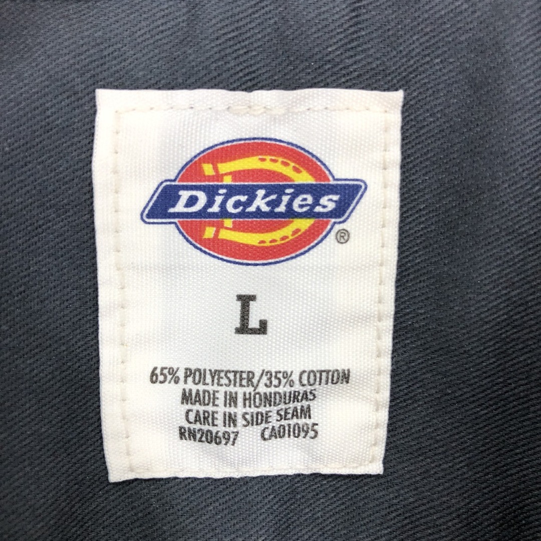 Dickies(ディッキーズ)の古着 ディッキーズ Dickies 長袖 ワークシャツ メンズL /eaa431738 メンズのトップス(シャツ)の商品写真