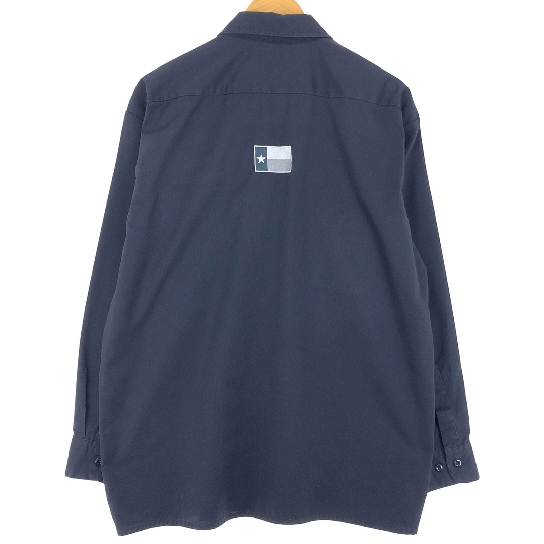 Dickies(ディッキーズ)の古着 ディッキーズ Dickies 長袖 ワークシャツ メンズL /eaa431740 メンズのトップス(シャツ)の商品写真