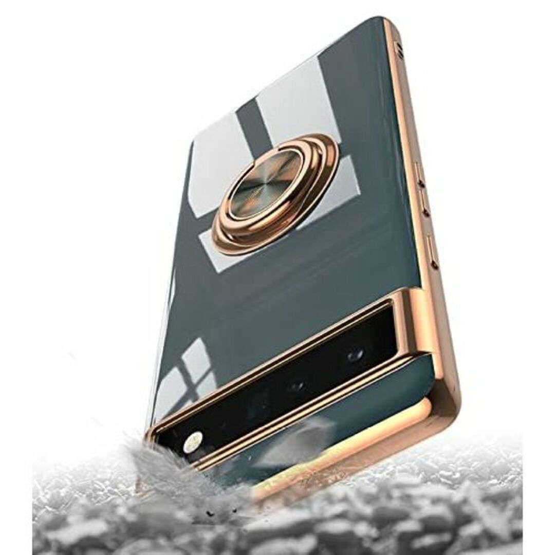 【色:グレー】スマホケースカバー・Google Pixel 6a用 ケース カバ スマホ/家電/カメラのPC/タブレット(タブレット)の商品写真