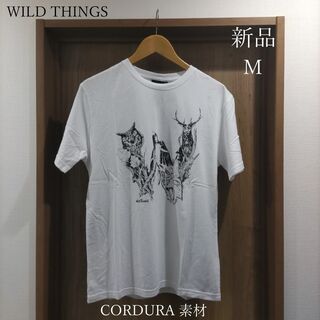 【新品】WILD THINGS アウトドア CORDURA素材 Tシャツ 白 M