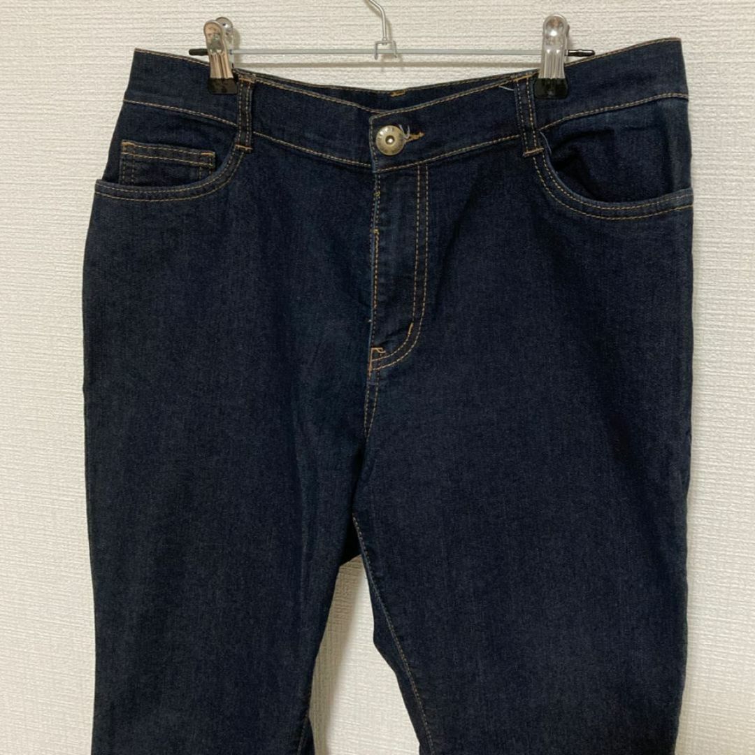 🌟美品 デニムジーンズ【M】W７６ クロップドパンツ 綿混 メンズ メンズのパンツ(デニム/ジーンズ)の商品写真