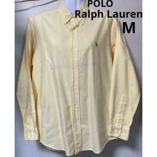 ポロラルフローレン(POLO RALPH LAUREN)の90s ポロラルフローレン　オックスフォードBDシャツ　ハミルトン　イエローM (シャツ)