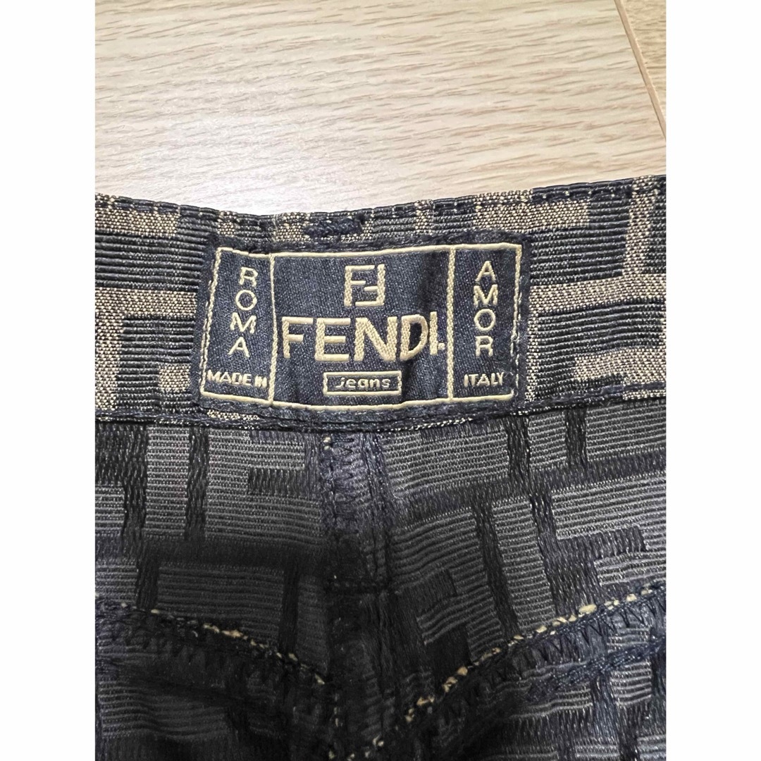 FENDI(フェンディ)のFENDI ズッカ柄 ミニスカート レディースのスカート(ミニスカート)の商品写真