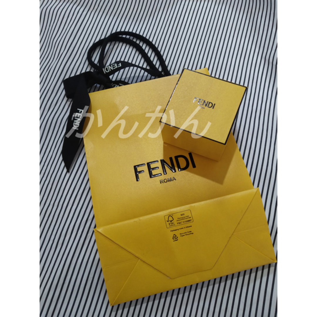 FENDI(フェンディ)の新品☆ フェンディ　ファイブリング　ブラック レディースのアクセサリー(リング(指輪))の商品写真