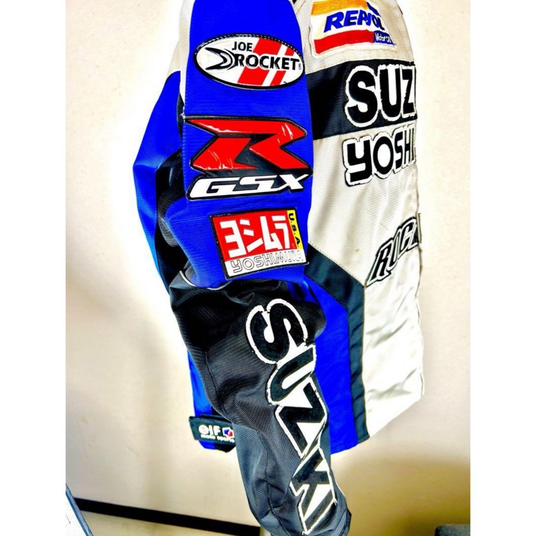 スズキ(スズキ)のSUZUKI×YOSHIMURA GSX-R ライダース メンズのジャケット/アウター(ライダースジャケット)の商品写真