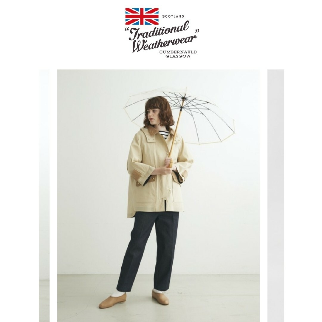 TRADITIONAL WEATHERWEAR(トラディショナルウェザーウェア)のトラディショナルウェザーウェア　CLEAR UMBRELLA BAMBOO レディースのファッション小物(傘)の商品写真