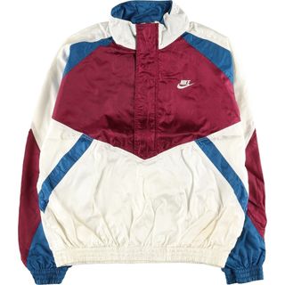 ナイキ(NIKE)の古着 90年代 ナイキ NIKE 銀タグ ハーフジップ ナイロンプルオーバー メンズL ヴィンテージ /eaa424859(ナイロンジャケット)