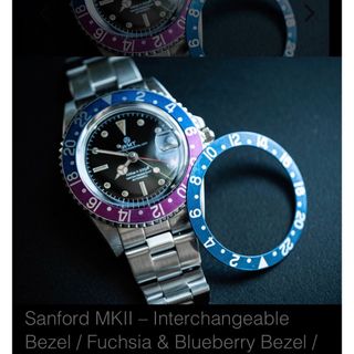 ロレックス(ROLEX)のWMT Sanford MKII Fuchsia & Blueberry(腕時計(アナログ))