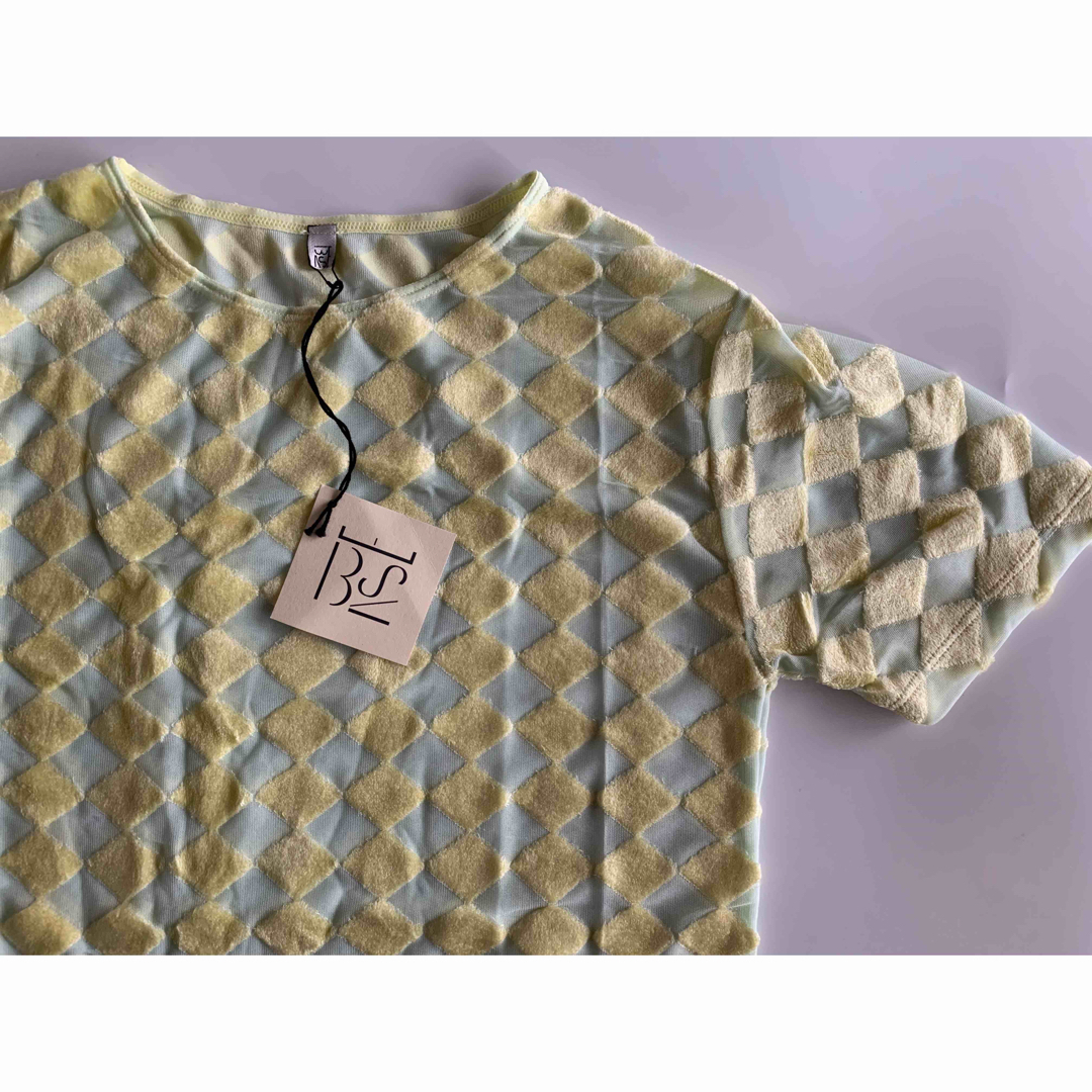 EDIT.FOR LULU(エディットフォールル)のbaserange omo tee ベロア半袖カットソー レディースのトップス(Tシャツ(半袖/袖なし))の商品写真
