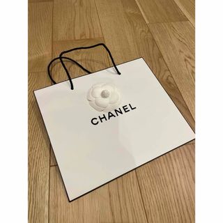 シャネル(CHANEL)のシャネル化粧品　カメリア付きショッパー(ショップ袋)