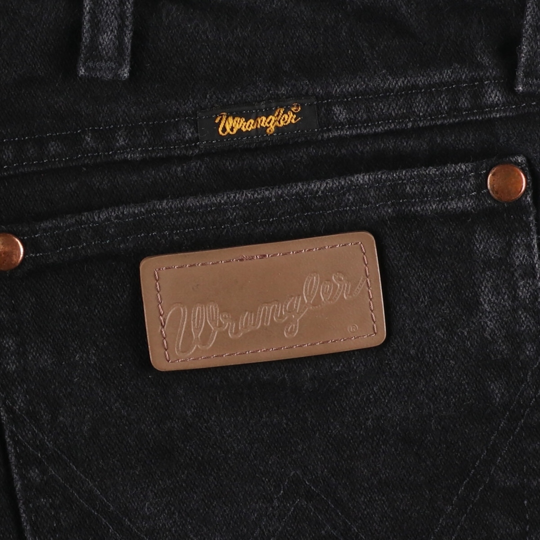 Wrangler(ラングラー)の古着 ~90年代 ラングラー Wrangler ブラックデニム ストレートデニムパンツ メンズw36 ヴィンテージ /eaa428768 メンズのパンツ(デニム/ジーンズ)の商品写真