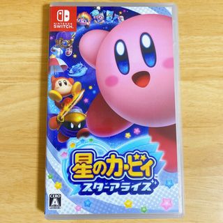 ニンテンドースイッチ(Nintendo Switch)の星のカービィ スターアライズ　※紙ジャケットに折れ目あり(家庭用ゲームソフト)