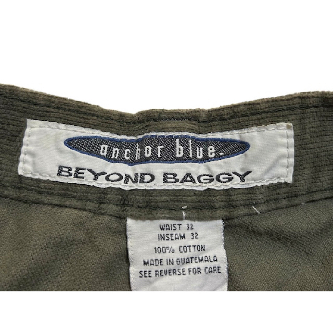 VINTAGE(ヴィンテージ)の90s ビンテージ anchor blue コーデュロイ バギーパンツ ワイド メンズのパンツ(デニム/ジーンズ)の商品写真
