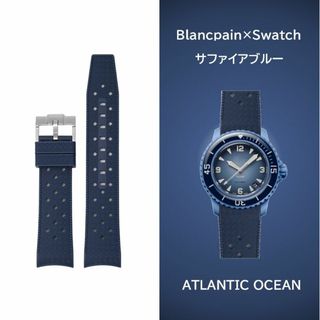 PLANCPAIN×Swatch トロピックタイプラバー サファイアブルー(ラバーベルト)