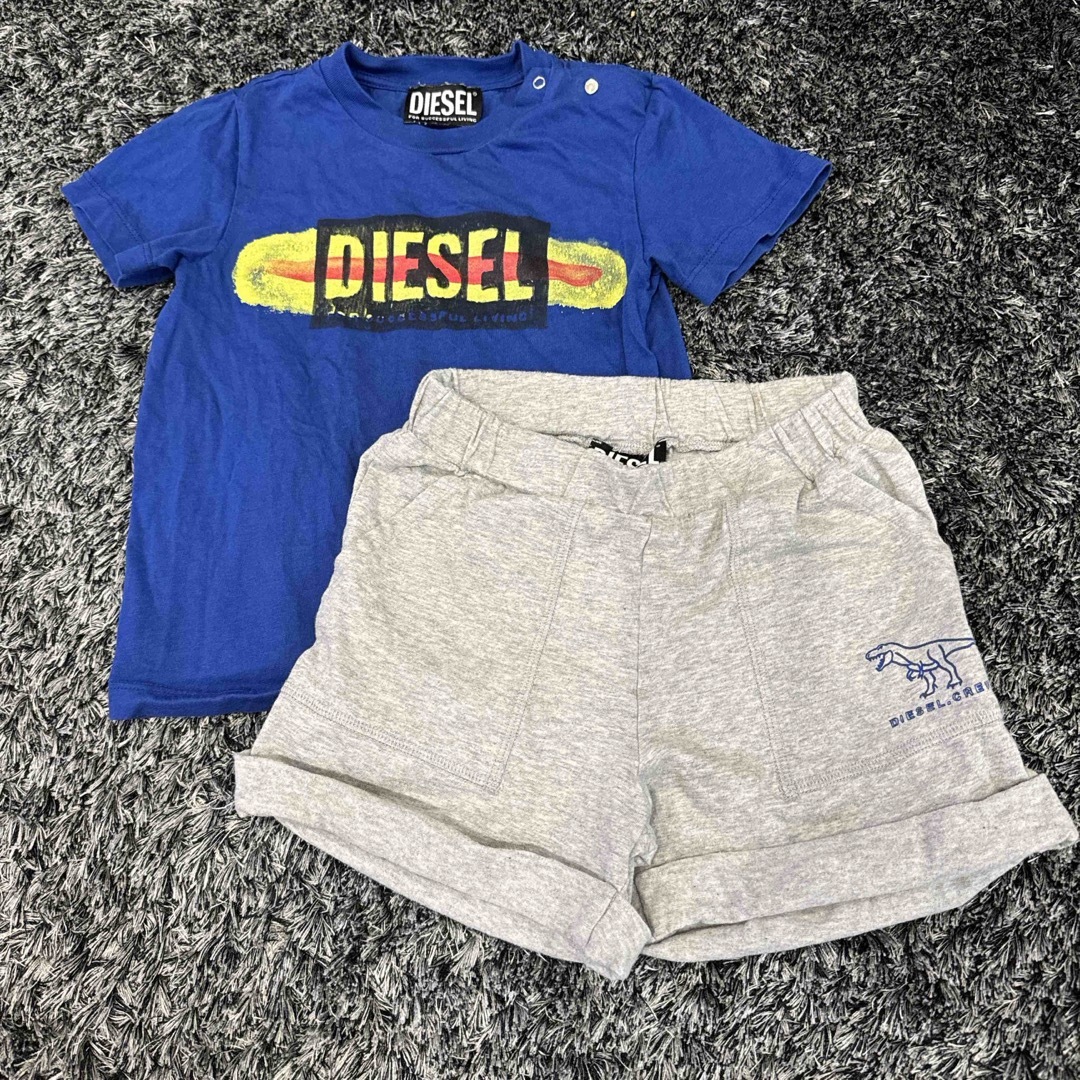 DIESEL(ディーゼル)のdiesel 2点セット キッズ/ベビー/マタニティのキッズ服男の子用(90cm~)(Tシャツ/カットソー)の商品写真