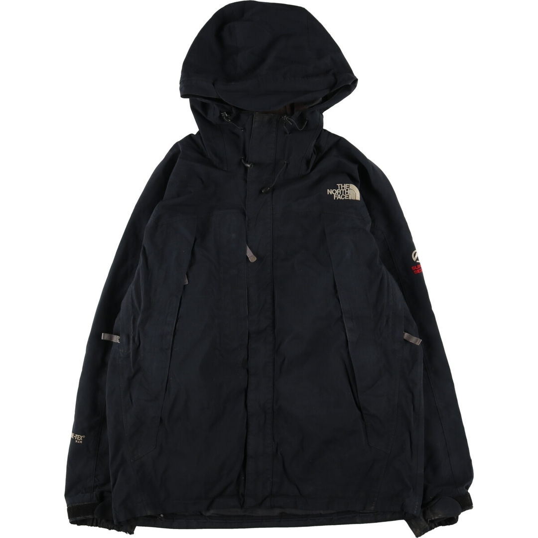 THE NORTH FACE(ザノースフェイス)の古着 90~00年代 ザノースフェイス THE NORTH FACE SUMMIT SERIES サミットシリーズ GORE-TEX ゴアテックス マウンテンパーカー シェルジャケット メンズL /evb005983 メンズのジャケット/アウター(マウンテンパーカー)の商品写真