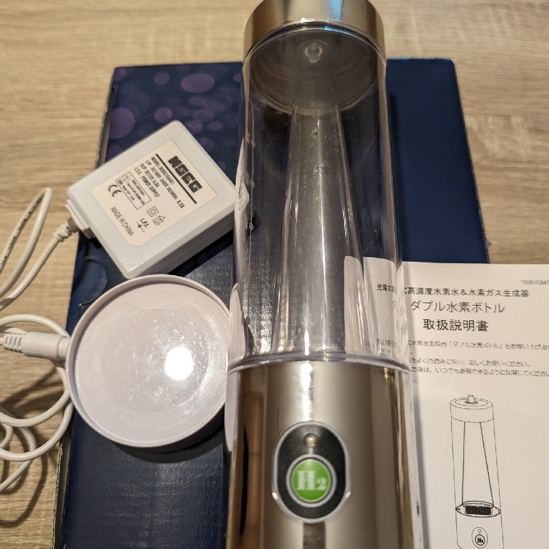 ダブル水素ボトル　水素水 スマホ/家電/カメラの美容/健康(その他)の商品写真