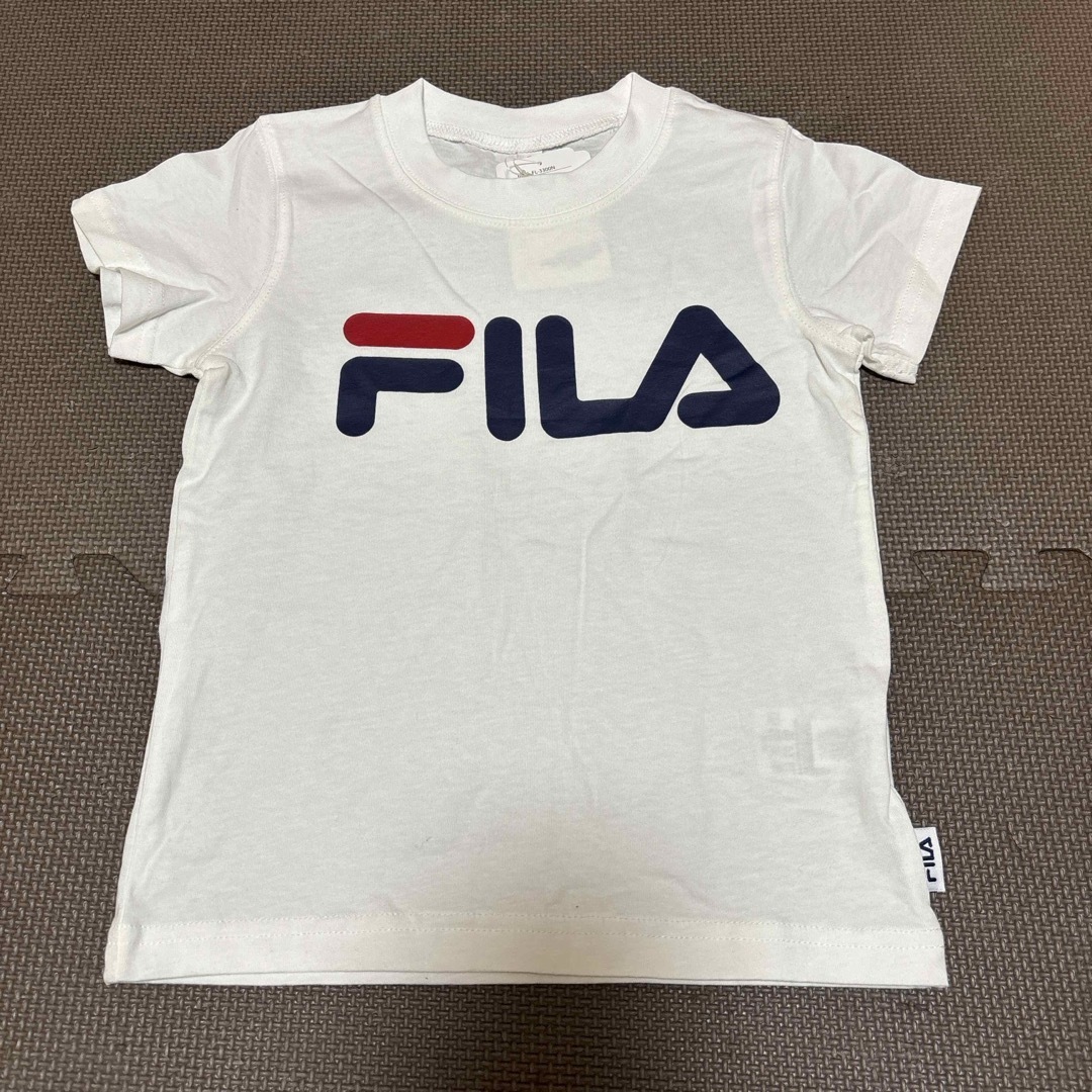 FILA(フィラ)の⚪︎ フィラ　Tシャツ　110 キッズ/ベビー/マタニティのキッズ服男の子用(90cm~)(Tシャツ/カットソー)の商品写真