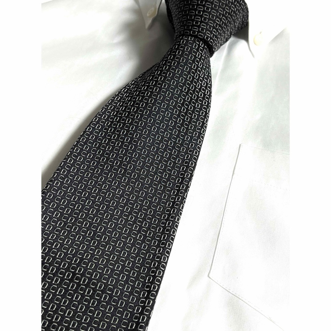 Dior HOMME ブラック グレー CD総柄 トロッター イタリア Dior HOMME ブラック グレー CD総柄 トロッター イタリア