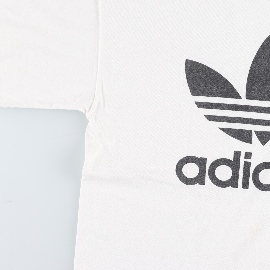 adidas(アディダス)の古着 90~00年代 アディダス adidas ORIGINALS オリジナルス 両面プリント プリントTシャツ USA製 メンズL ヴィンテージ /eaa431384 メンズのトップス(Tシャツ/カットソー(半袖/袖なし))の商品写真