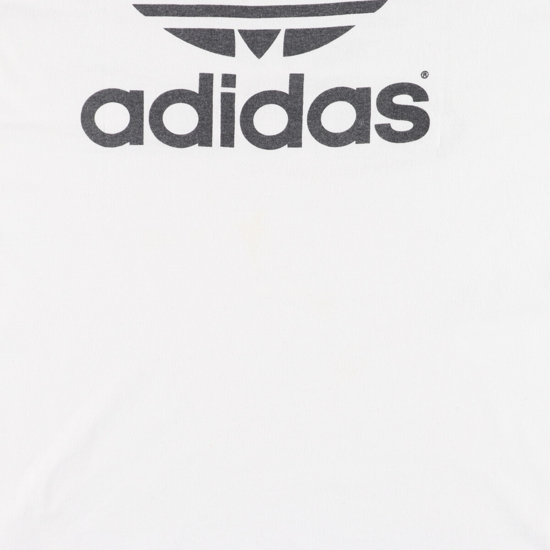 adidas(アディダス)の古着 90~00年代 アディダス adidas ORIGINALS オリジナルス 両面プリント プリントTシャツ USA製 メンズL ヴィンテージ /eaa431384 メンズのトップス(Tシャツ/カットソー(半袖/袖なし))の商品写真