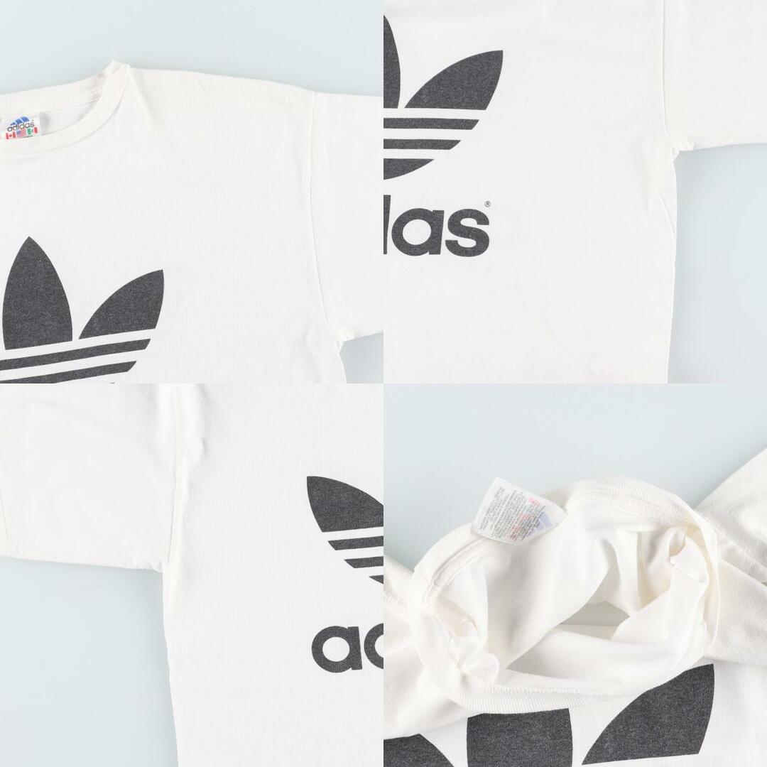 adidas(アディダス)の古着 90~00年代 アディダス adidas ORIGINALS オリジナルス 両面プリント プリントTシャツ USA製 メンズL ヴィンテージ /eaa431384 メンズのトップス(Tシャツ/カットソー(半袖/袖なし))の商品写真