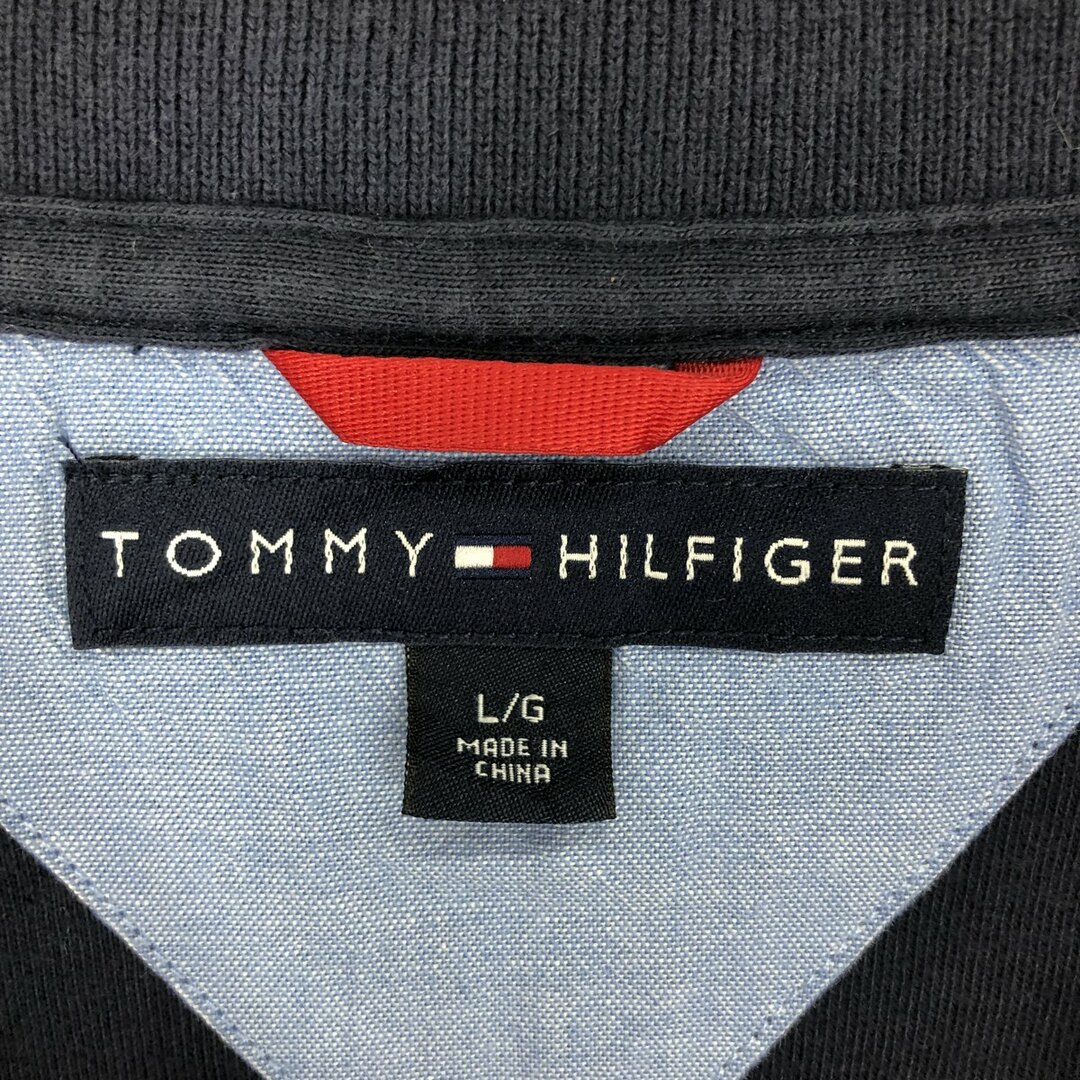 TOMMY HILFIGER(トミーヒルフィガー)の古着 トミーヒルフィガー TOMMY HILFIGER フルジップスウェットシャツ トレーナー メンズL /eaa411934 メンズのトップス(スウェット)の商品写真