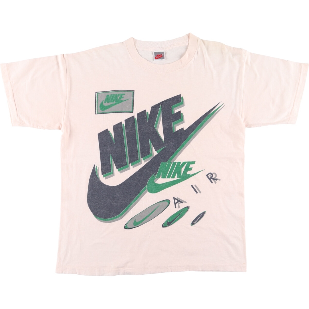 NIKE(ナイキ)の古着 90年代 ナイキ NIKE AIR 銀タグ プリントTシャツ USA製 メンズM ヴィンテージ /eaa431385 メンズのトップス(Tシャツ/カットソー(半袖/袖なし))の商品写真