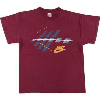 ナイキ(NIKE)の古着 90年代 ナイキ NIKE 銀タグ プリントTシャツ USA製 メンズXL ヴィンテージ /eaa431386(Tシャツ/カットソー(半袖/袖なし))