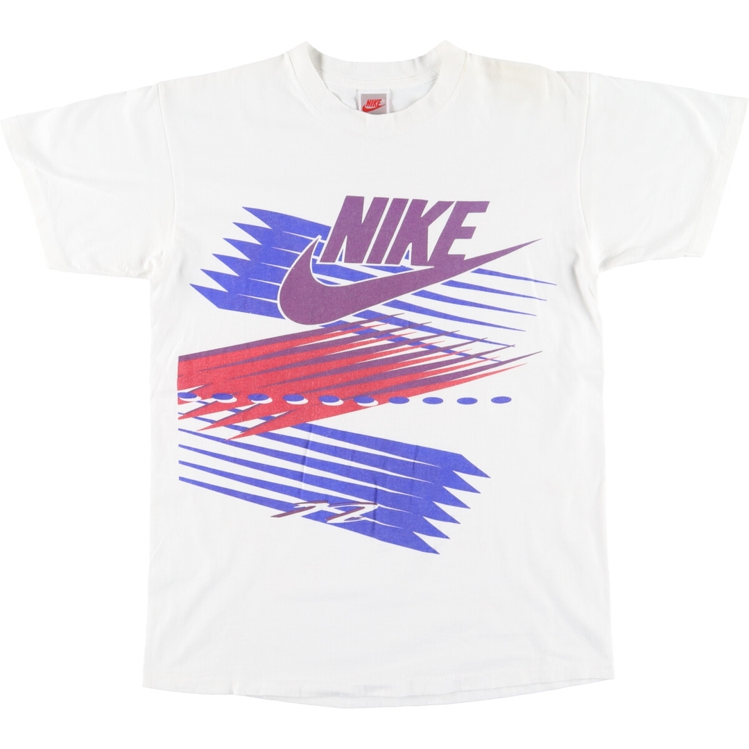 NIKE(ナイキ)の古着 90年代 ナイキ NIKE 銀タグ プリントTシャツ USA製 メンズM ヴィンテージ /eaa431387 メンズのトップス(Tシャツ/カットソー(半袖/袖なし))の商品写真