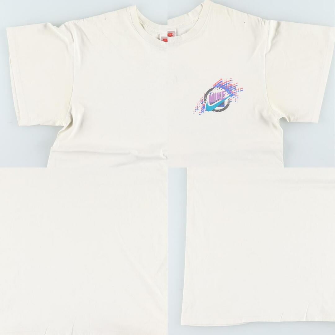 NIKE(ナイキ)の古着 90年代 ナイキ NIKE 銀タグ バックプリント プリントTシャツ USA製 メンズXXL ヴィンテージ /eaa431390 メンズのトップス(Tシャツ/カットソー(半袖/袖なし))の商品写真