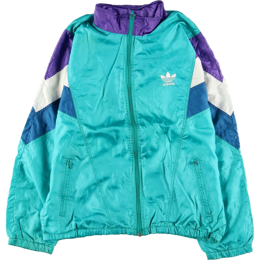 adidas(アディダス)の古着 80年代 アディダス adidas BMW バックプリント ナイロンジャケット メンズL ヴィンテージ /eaa428155 メンズのジャケット/アウター(ナイロンジャケット)の商品写真