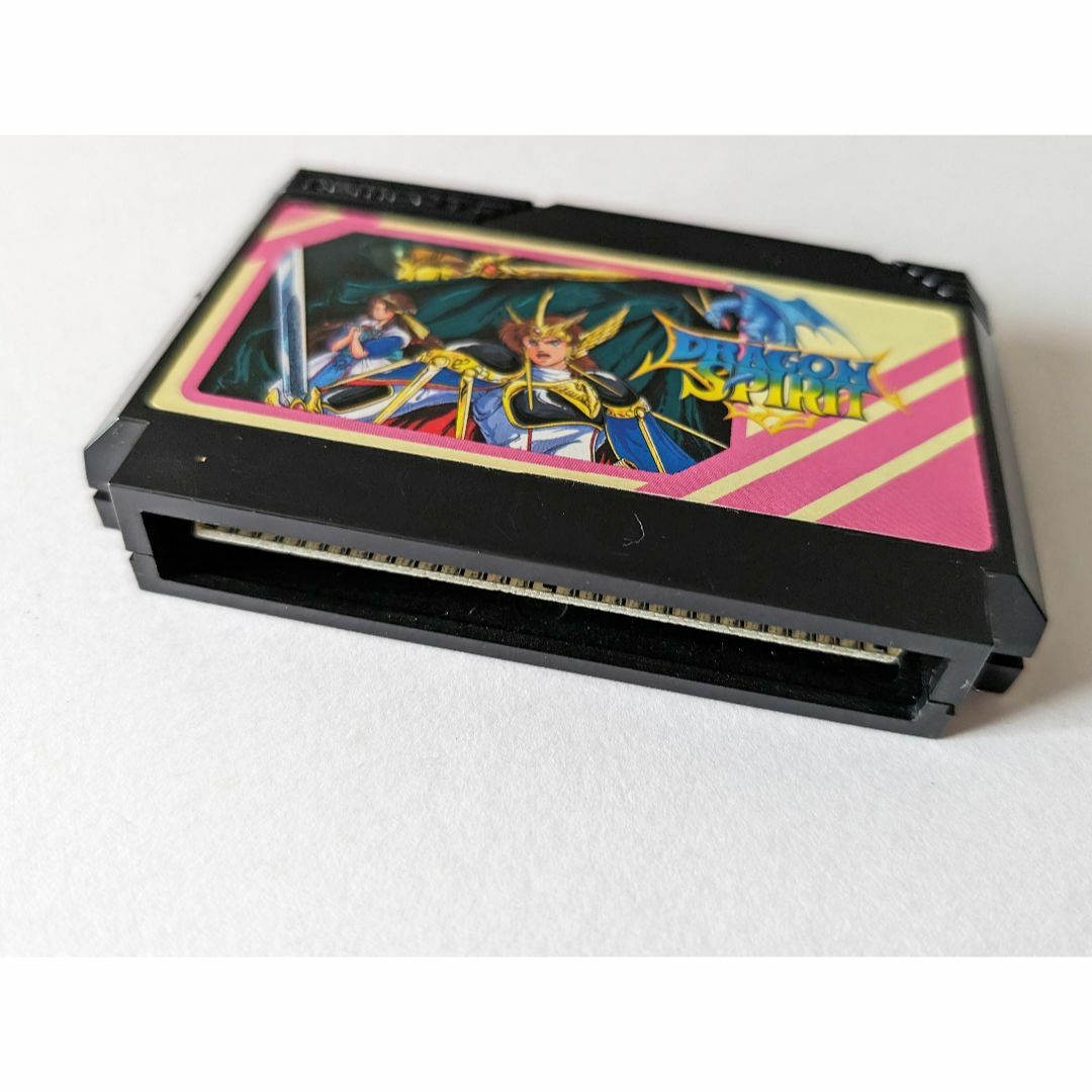 ファミリーコンピュータ(ファミリーコンピュータ)のファミコン ドラゴンスピリット　Famicom FC Dragon Spirit エンタメ/ホビーのゲームソフト/ゲーム機本体(家庭用ゲームソフト)の商品写真