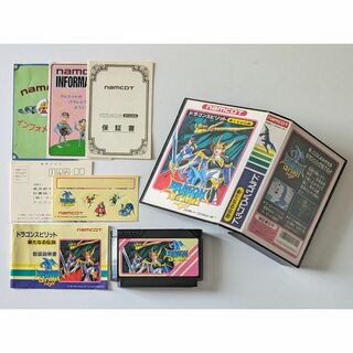 ファミリーコンピュータ(ファミリーコンピュータ)のファミコン ドラゴンスピリット　Famicom FC Dragon Spirit(家庭用ゲームソフト)