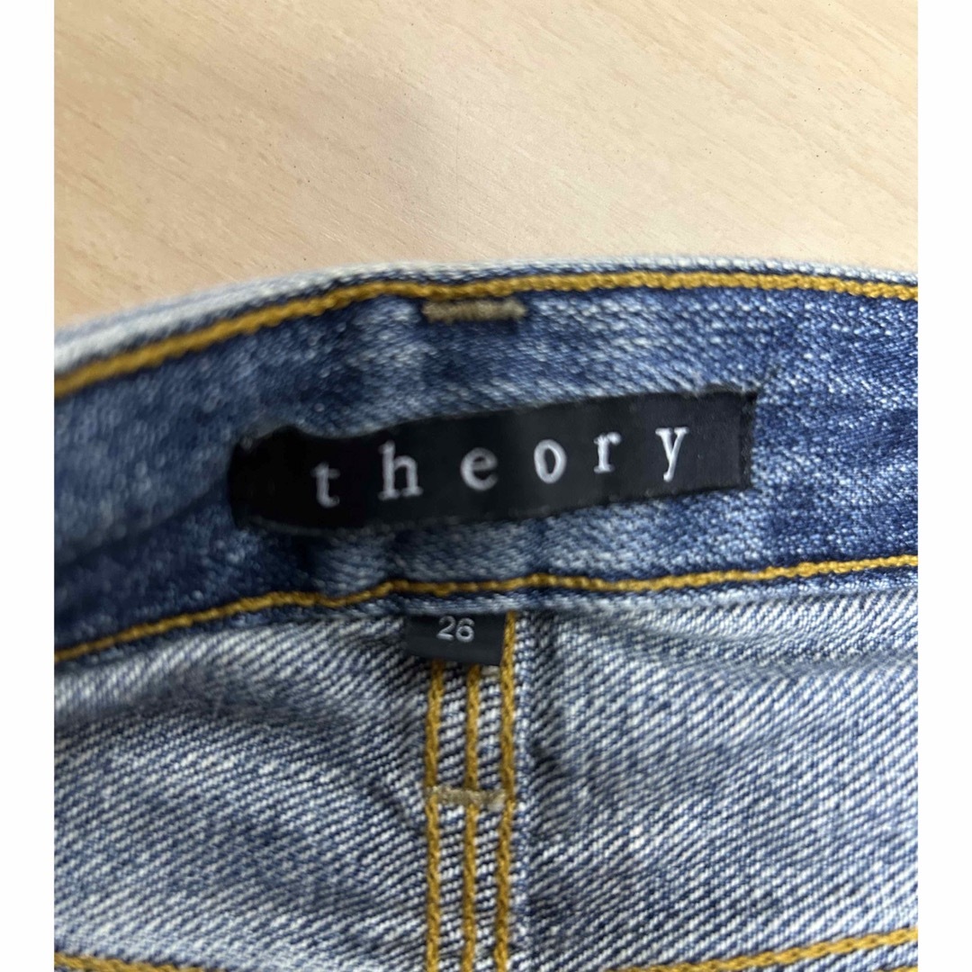 theory(セオリー)のTheory ダメージ加工デニム  レディース 26 レディースのパンツ(デニム/ジーンズ)の商品写真