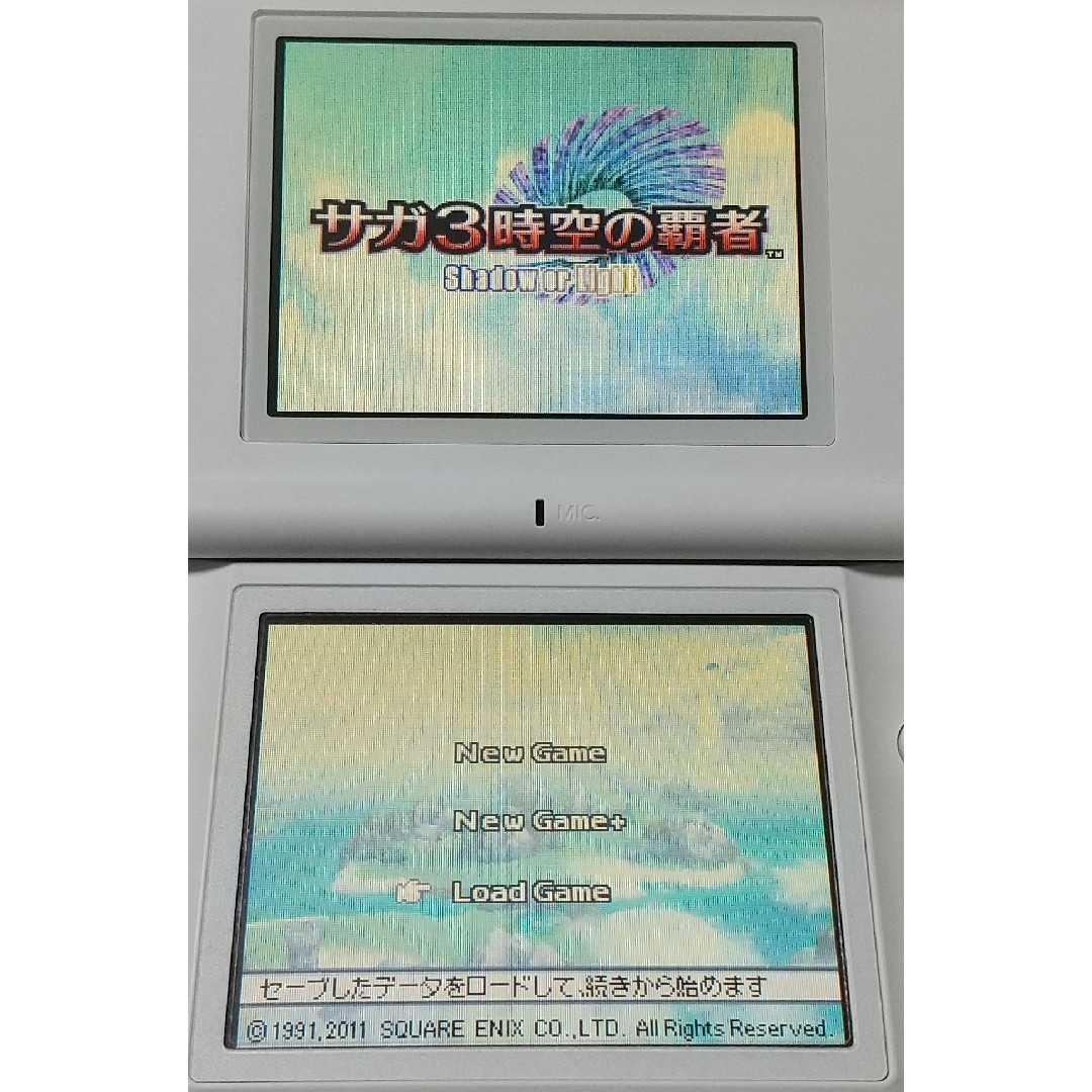 ニンテンドーDS(ニンテンドーDS)のDS サガ3 時空の覇者 Shadow or Light エンタメ/ホビーのゲームソフト/ゲーム機本体(携帯用ゲームソフト)の商品写真