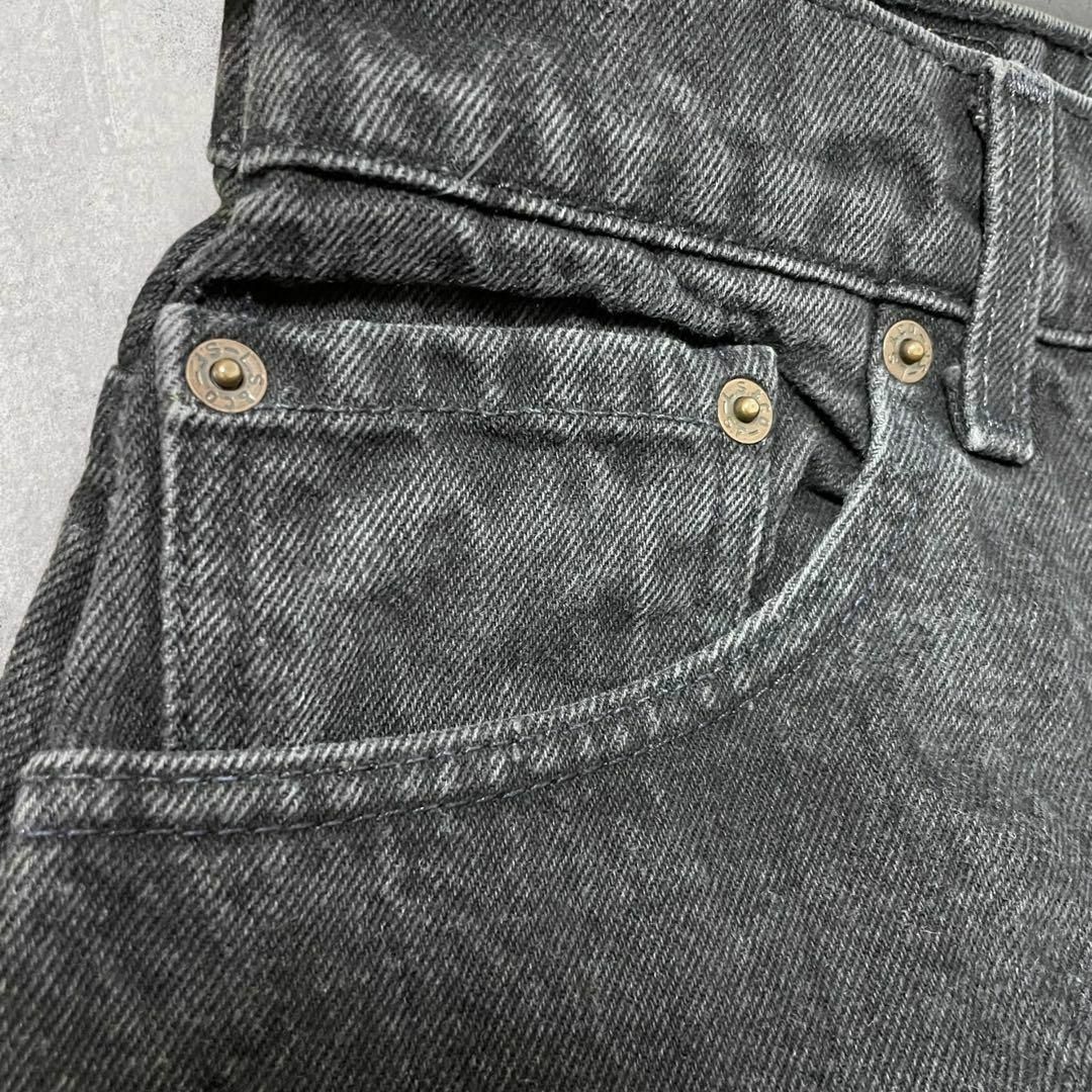 Levi's(リーバイス)の【希少】美品 USA製 Levi's リーバイス 550 ブラックデニム メンズのパンツ(デニム/ジーンズ)の商品写真