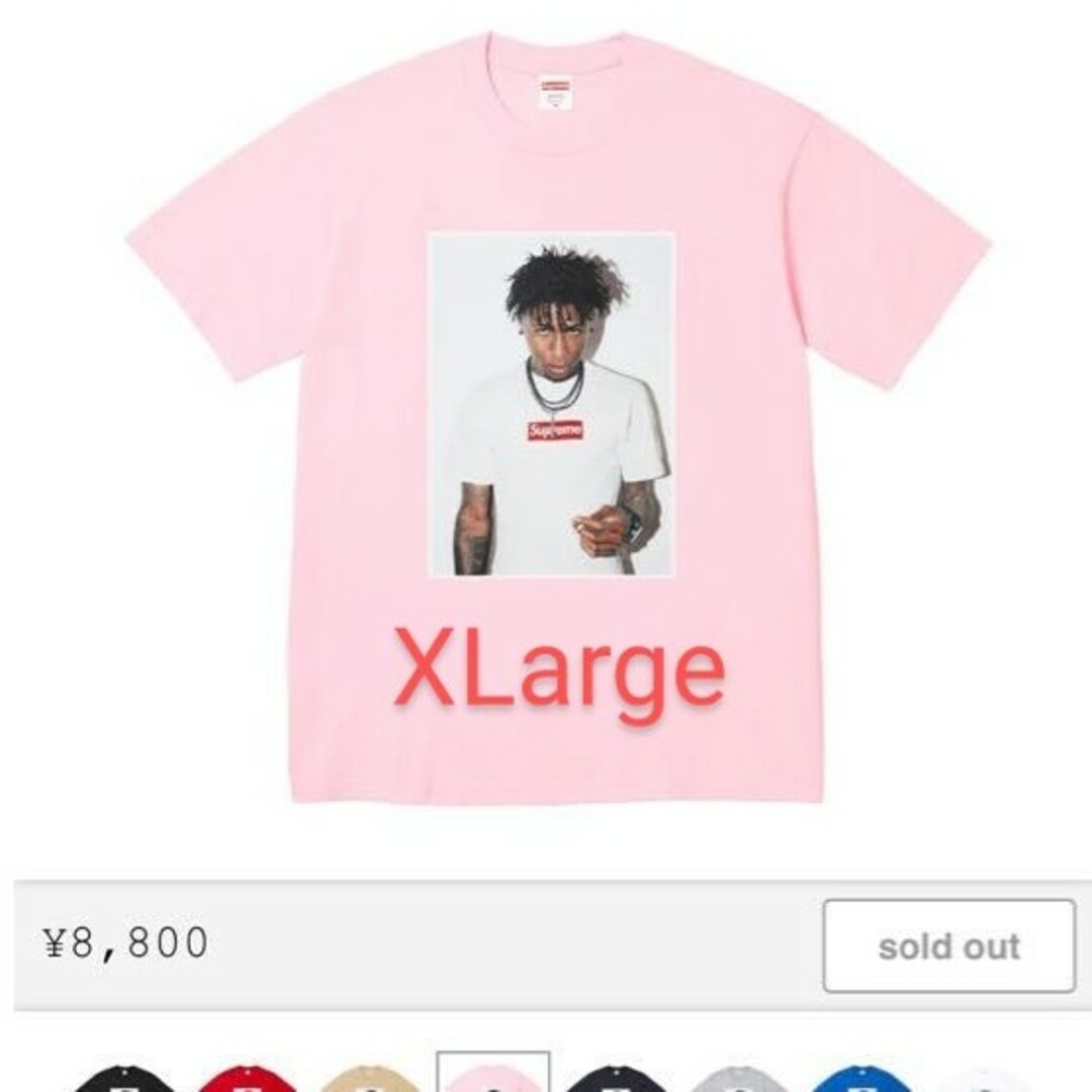 Supreme(シュプリーム)のSUPREME NBA Youngboy Tee メンズのトップス(Tシャツ/カットソー(半袖/袖なし))の商品写真