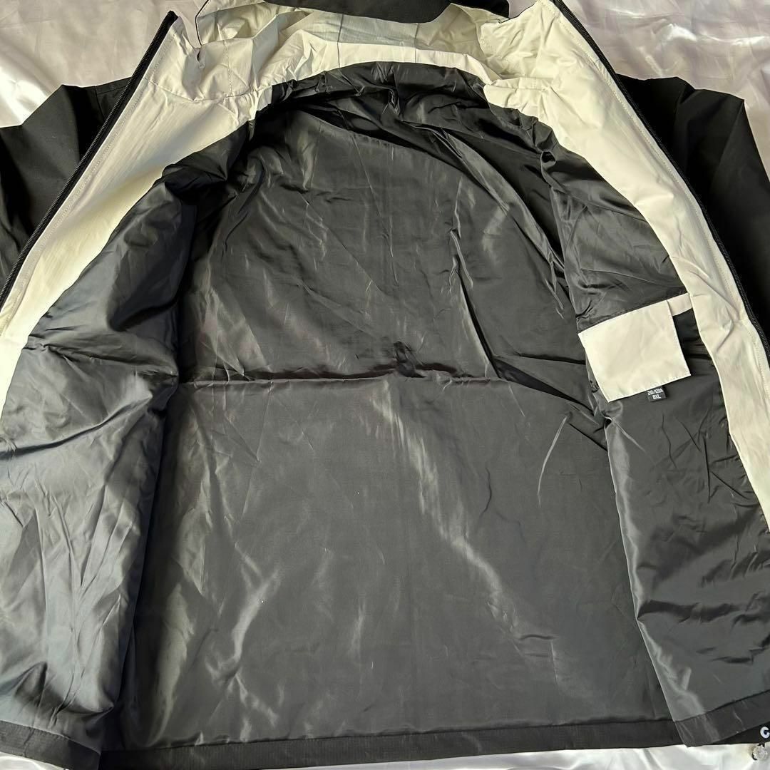 4L-5L 春 大きいサイズ マウンテンパーカー 防水 ウインドブレーカー 黒 メンズのジャケット/アウター(マウンテンパーカー)の商品写真