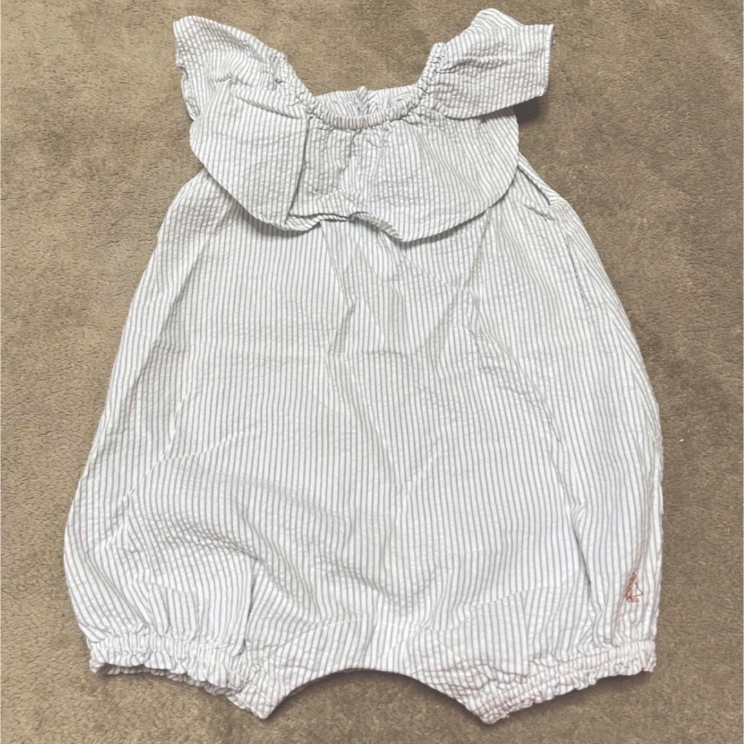 PETIT BATEAU(プチバトー)のプチバトー ロンパース キッズ/ベビー/マタニティのベビー服(~85cm)(ロンパース)の商品写真