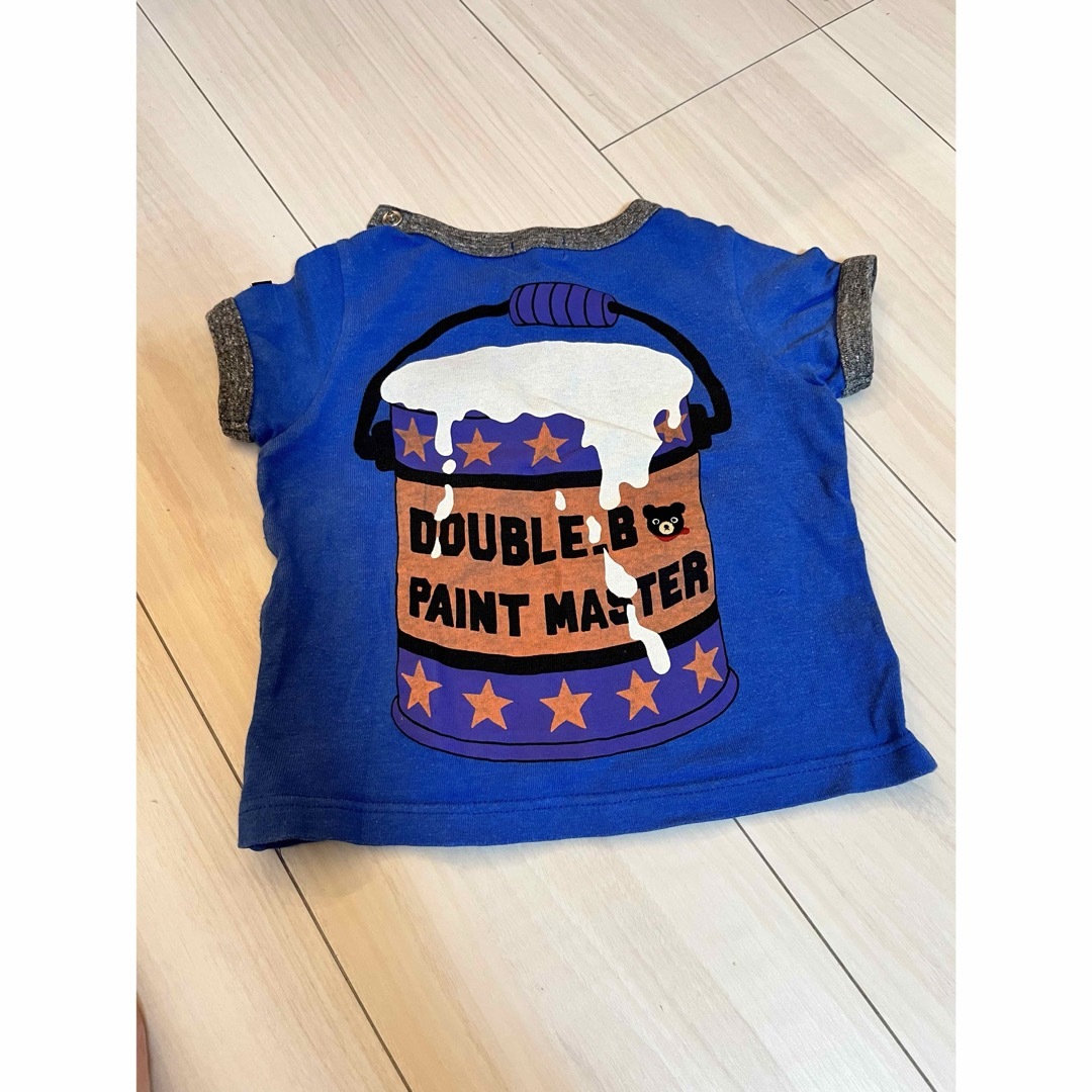 DOUBLE.B(ダブルビー)のDOUBLE.B ティシャツ キッズ/ベビー/マタニティのベビー服(~85cm)(Ｔシャツ)の商品写真