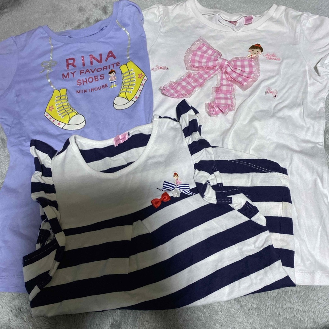 mikihouse(ミキハウス)のミキハウス　リーナちゃんTシャツ130 キッズ/ベビー/マタニティのキッズ服女の子用(90cm~)(Tシャツ/カットソー)の商品写真