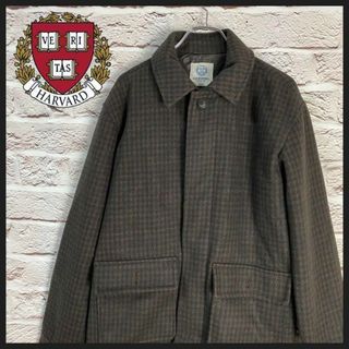 HARVARD. アウター　コート　チェック柄 [ M size ](その他)