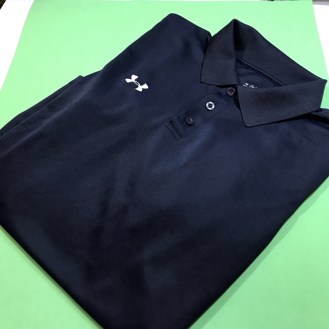 UNDER ARMOUR(アンダーアーマー)のアンダーアーマー…紳士、半袖ポロシャツ…(Lサイズ) メンズのトップス(ポロシャツ)の商品写真