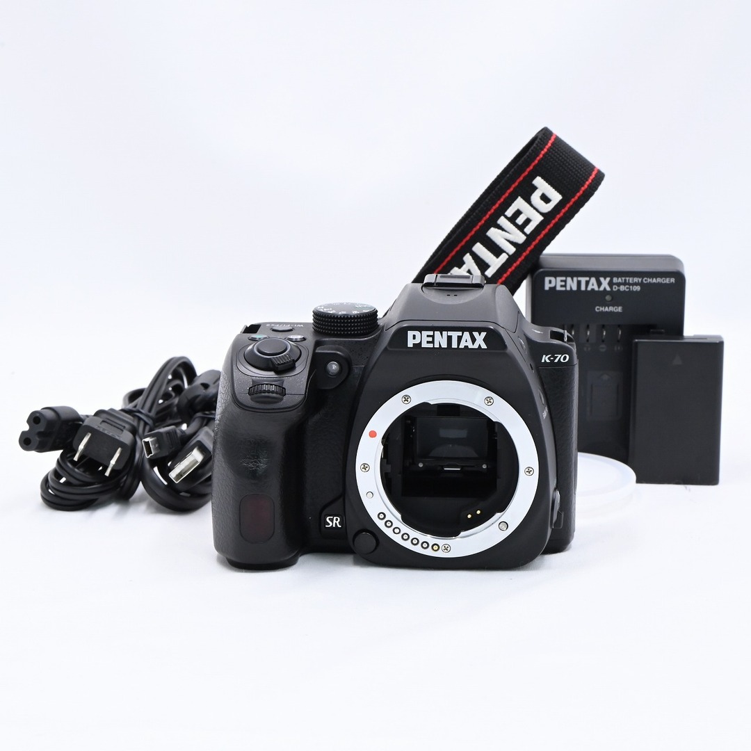 PENTAX(ペンタックス)のPENTAX K-70 ボディ ブラック スマホ/家電/カメラのカメラ(デジタル一眼)の商品写真