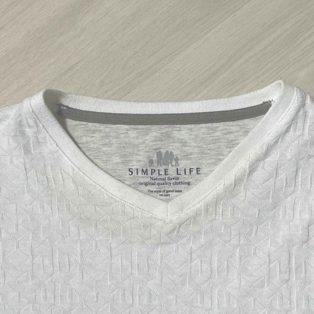 SIMPLE LIFE(シンプルライフ)のシンプルライフ　半袖カットソー レディースのトップス(カットソー(半袖/袖なし))の商品写真