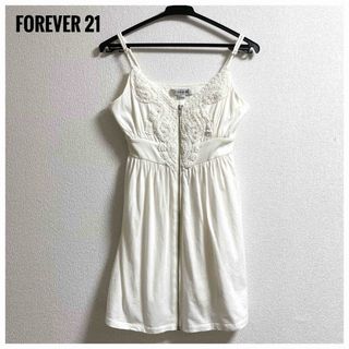 FOREVER 21 - Forever21 キャミソール ワンピース トップス オフホワイト