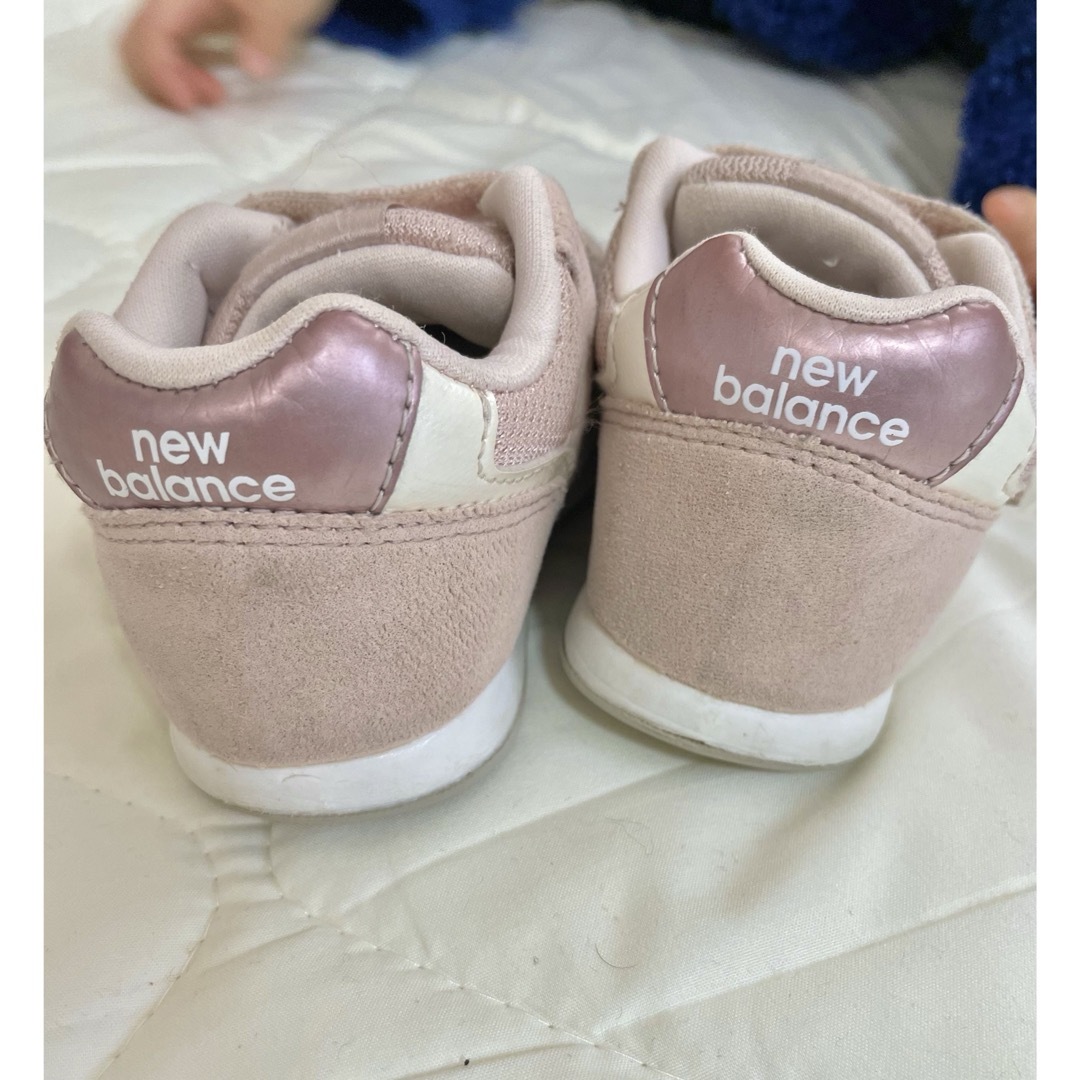 New Balance(ニューバランス)のニューバランス♡13.5 ベビーピンク　キッズ キッズ/ベビー/マタニティのベビー靴/シューズ(~14cm)(スニーカー)の商品写真